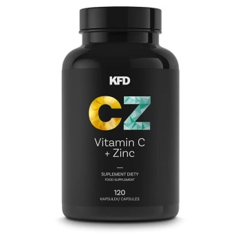 KFD Vitamín C 1000 mg + zinok 10 mg 120 kapsúl