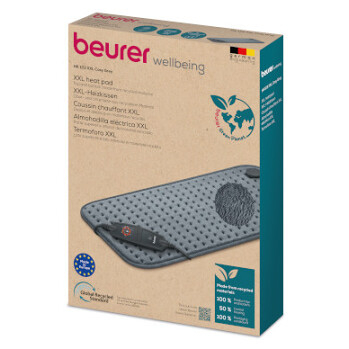 BEURER HK123Cosy Grey Green vyhrievaná dečka (Vyhrievacie deky a vankúše) - Hrejivé, Meracie, Zdravotnícke - obrázok 3/4