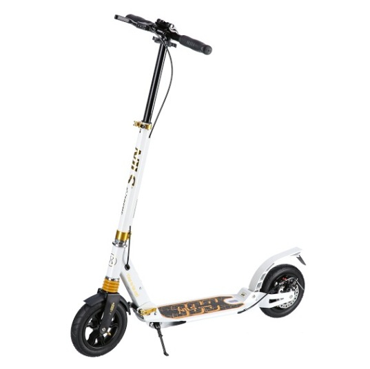 E-shop NILS Extreme HM209T Skladacia kolobežka biela zlatá