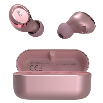 HiFUTURE YACHT bezdrôtové slúchadlá ružové zlatá (Športové slúchadlá)