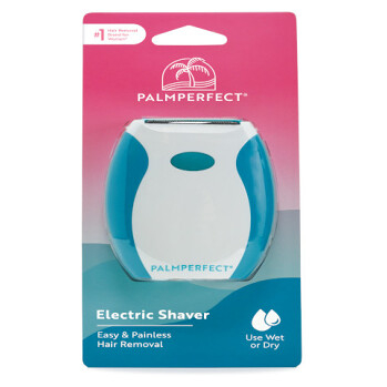 PALMPERFECT Dámsky holiaci strojček modrý (Depilátory, epilátory) - Elektrické, Na batérie