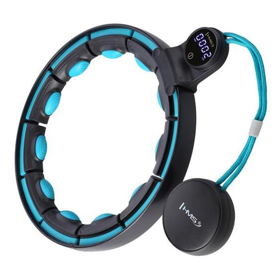 E-shop HMS Masážna hula hoop HHM17 čierna / tyrkysová