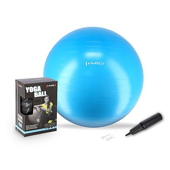 HMS YB01N gymnastická lopta 75 cm modrá (Gymnastické lopty)