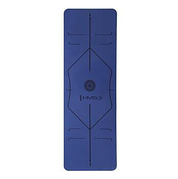 HMS Podložka na jogu YM10 tmavo modrá (Podložky na cvičenie, jogamatky)