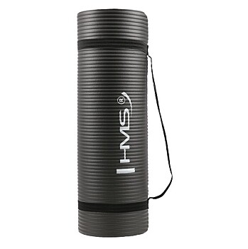 HMS Podložka pre jogu YM04 čierna (Podložky na cvičenie, jogamatky)