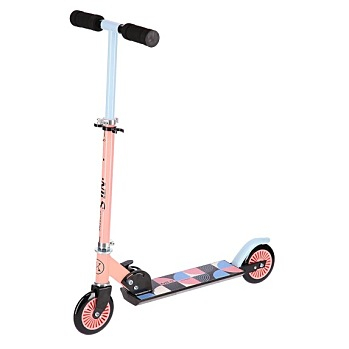 NILS Skladacia kolobežka extreme HD026 ružovo-modrá (Detské odrážadlá a kolobežky)