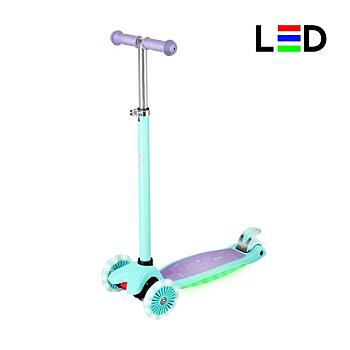 NILS Fun detská trojkolesová kolobežka HLB1310 s led fialová (Pohybové športové prostriedky, kolobežky) - Svietiaci