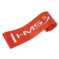 HMS Fitness guma GU04 červená stredne silná