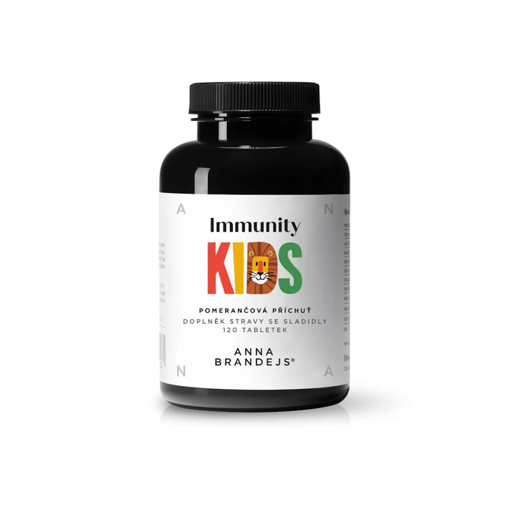 ANNA BRANDEJS Immunity Kids 120 cmúľacích cukríkov