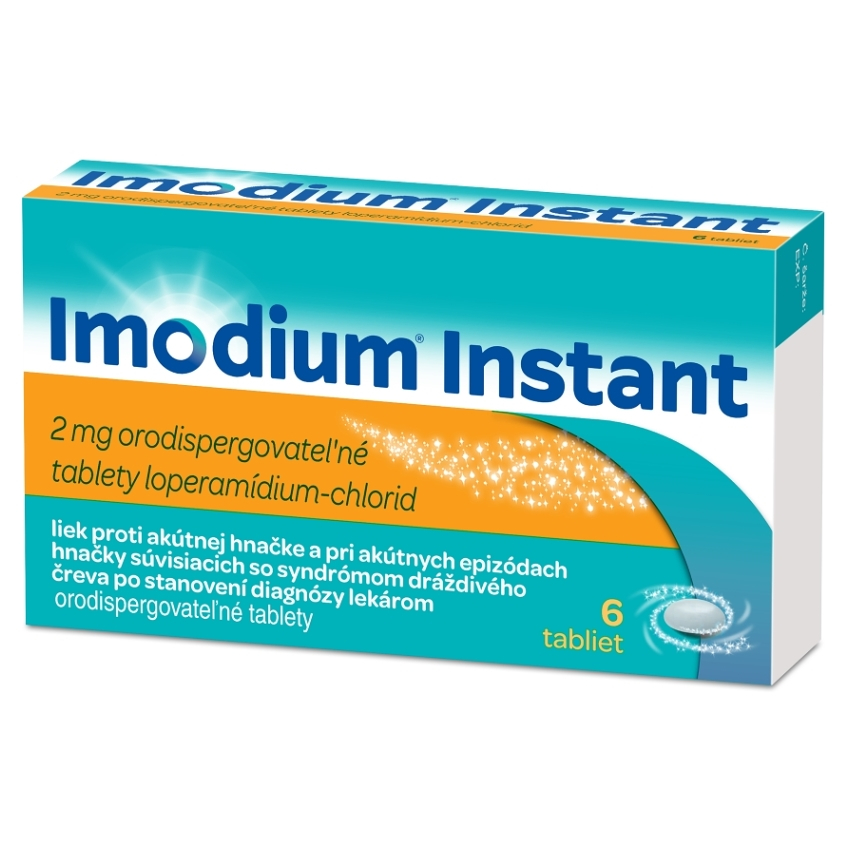 IMODIUM Instant 2 mg 6 tabliet kúpite na Mojalekaren.sk