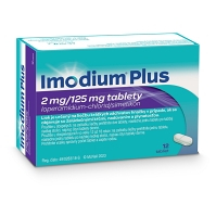 IMODIUM  Plus 2 mg/125 mg 12 tabliet