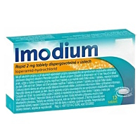 IMODIUM Rapid 2MG perorálne 12 tabliet