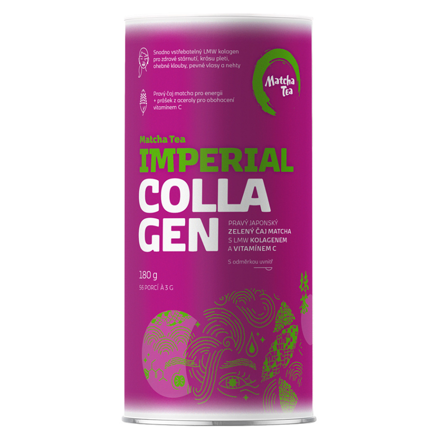 Matcha Tea Imperial Collagen instantný kolagénový nápoj s matchou 180 g