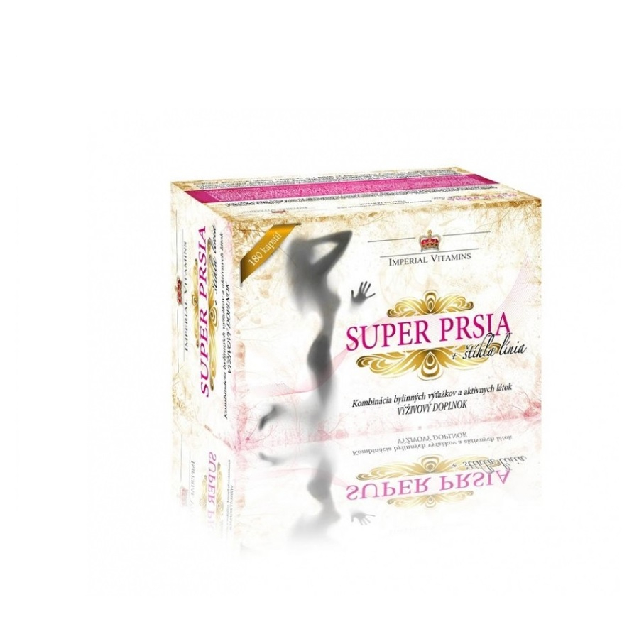 Imperial VITAMINS Super PRSA + štíhla línia kapsuly pre krásne prsia pre ženy 180 cps kúpite na Mojalekaren.sk
