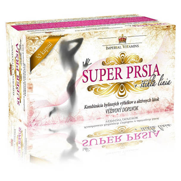 IMPERIAL VITAMINS Super prsia + štíhlá línia pre ženy 30 tabliet kúpite na Mojalekaren.sk