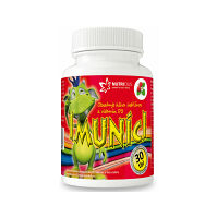 NUTRICIUS Imuníci Hliva ustricová s vitamínom D pre deti 30 tabliet