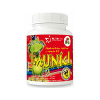 NUTRICIUS Imuníci Hliva ustricovitá s vitamínom D pre deti 90 tabliet