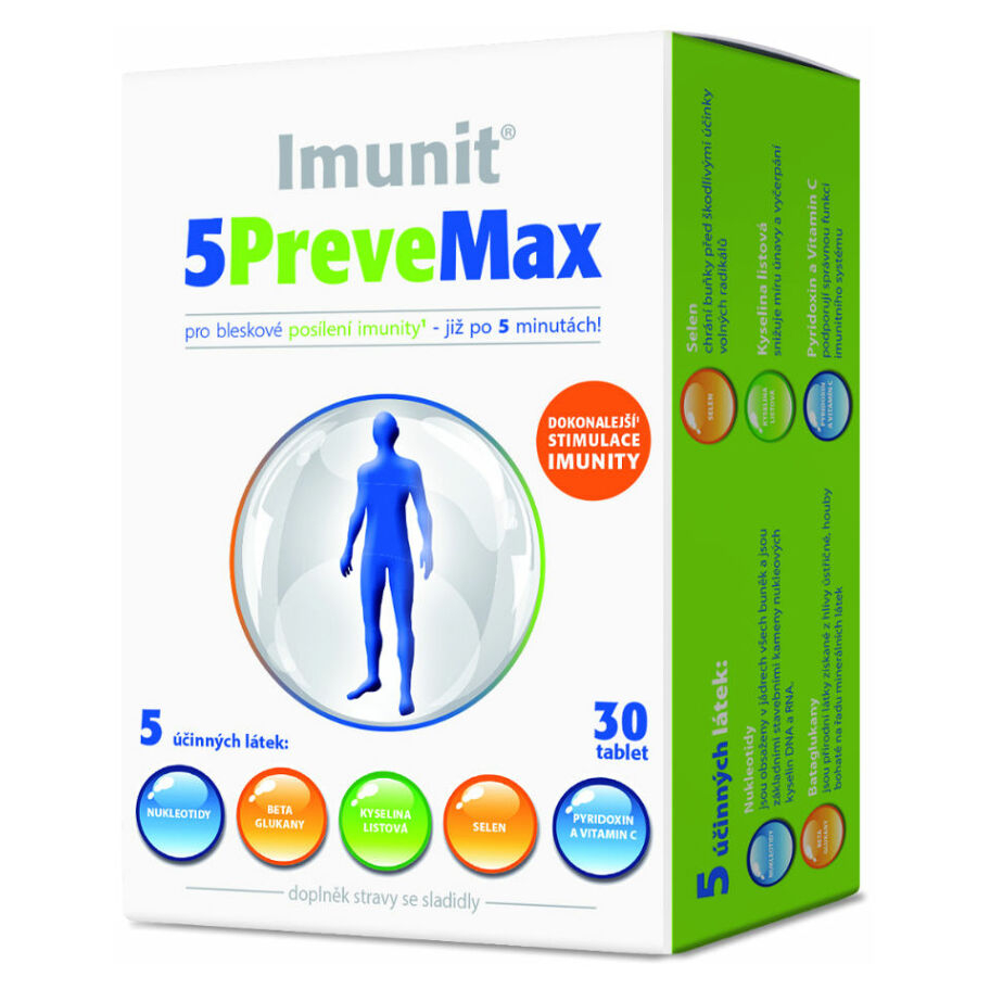 IMUNIT 5PreveMax 30 tabliet kúpite na Mojalekaren.sk