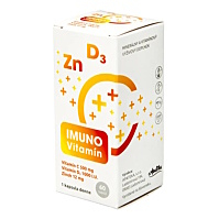 APATEKA Imuno vitamín C + D + zinok 60 kapsúl