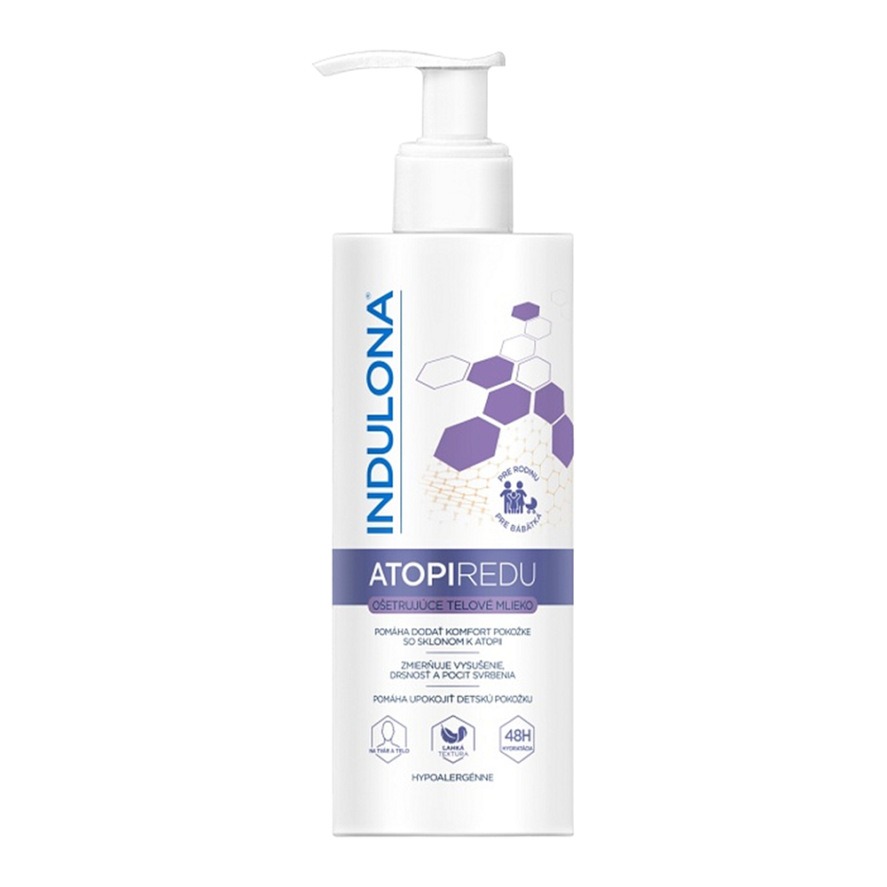 INDULONA ATOPIREDU ošetrujúce telové mlieko 400ml
