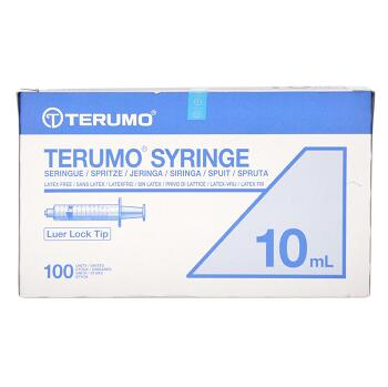 Terumo Syringe Injekčné striekačky 10ml 100 kusov
