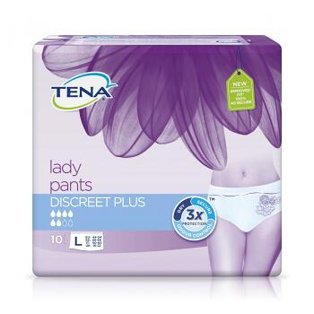 TENA Lady Pants Discreet Plus Large absorpčné nohavičky 10 kusov