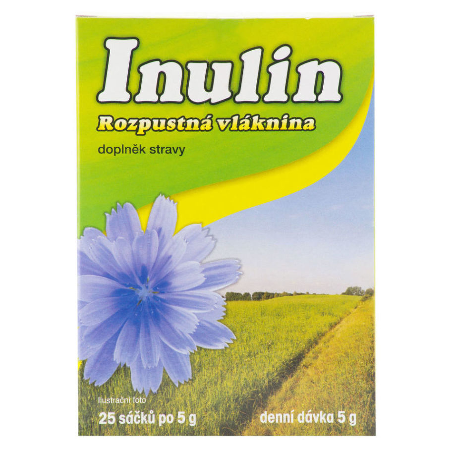 E-shop Inulín rozpustná vláknina 25 x 5 g