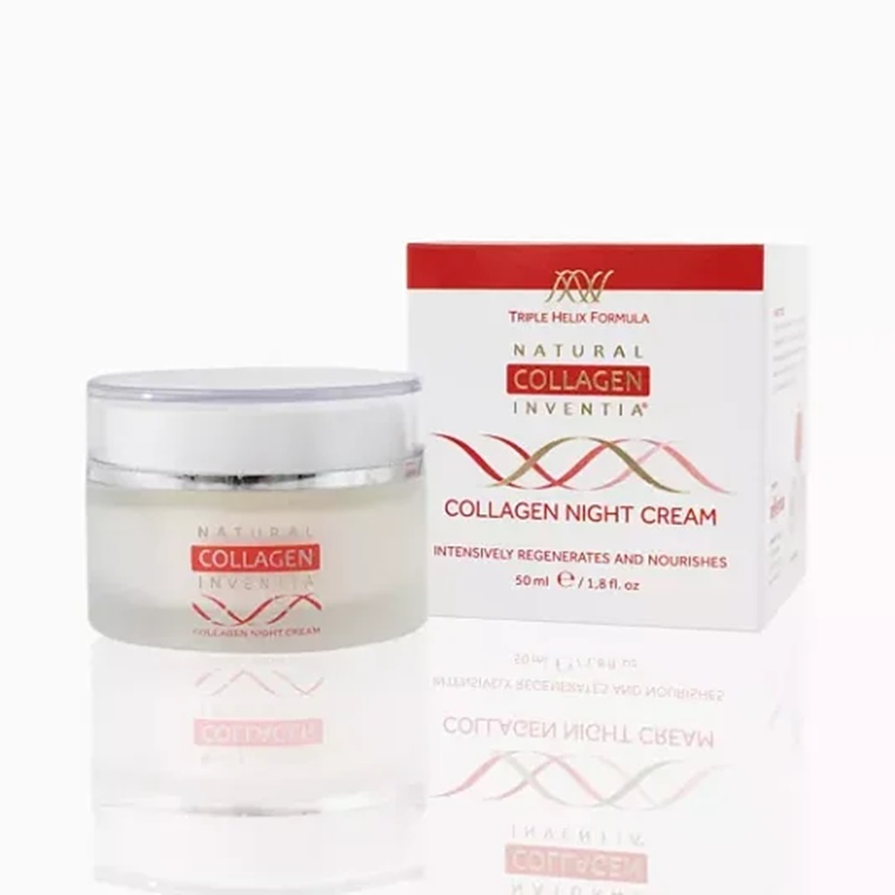 E-shop INVENTIA Živý prírodný kolagén nočný krém 50 ml