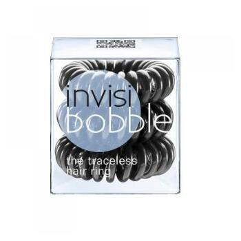 Invisibobble Hair Ring gumička čierna (3 kusy v balení)