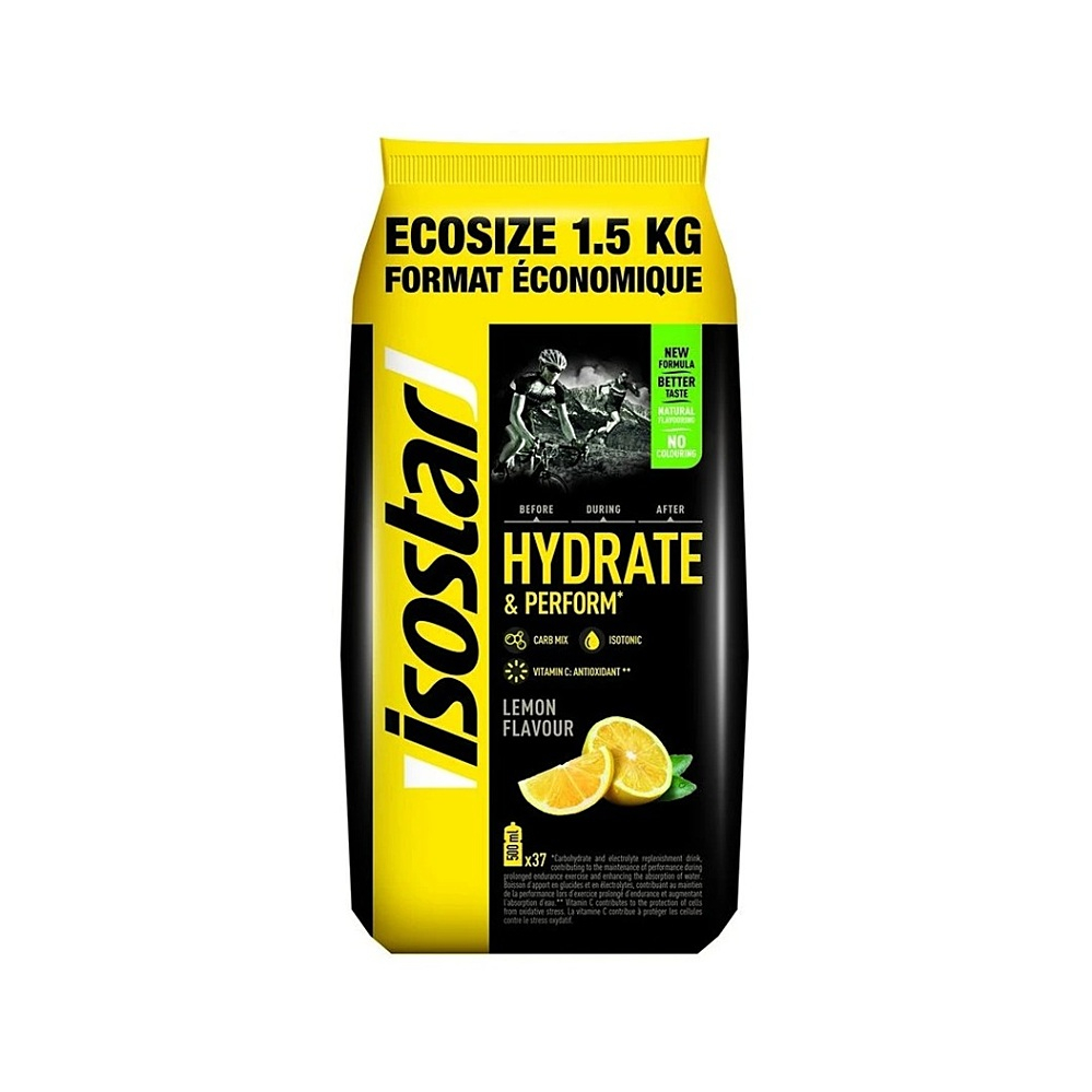 ISOSTAR Hydrate perform prášok citrón ekonomické balenie 1500 g