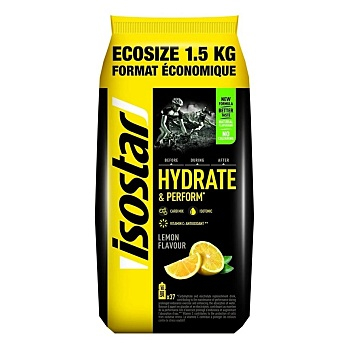 ISOSTAR Hydrate perform prášok citrón ekonomické balenie 1500 g (Iontové nápoje) - Pred výkonom, Iontové, Izotonický