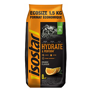 ISOSTAR Hydrate perform prášok pomaranč ekonomické balenie 1500 g (Iontové nápoje) - Pred výkonom, Iontové, Izotonický