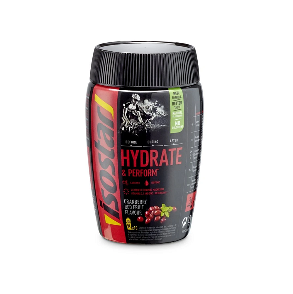 ISOSTAR Hydrate perform prášok brusnica 400 g