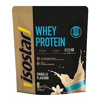 ISOSTAR Whey proteín prášok vanilka 570 g (Proteínové nápoje)