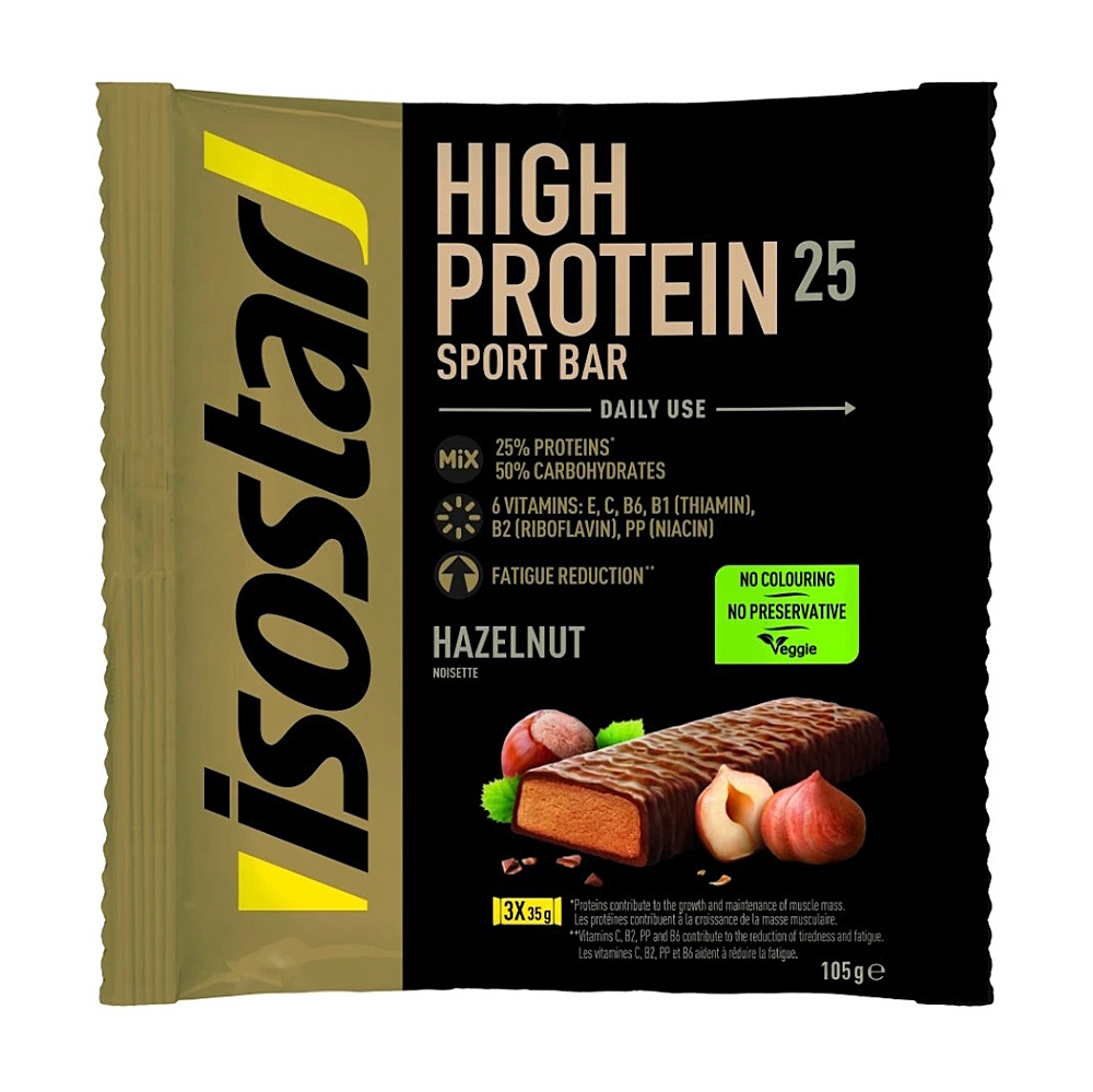 ISOSTAR Protein 25% bar tyčinka lieskový orech 35 g