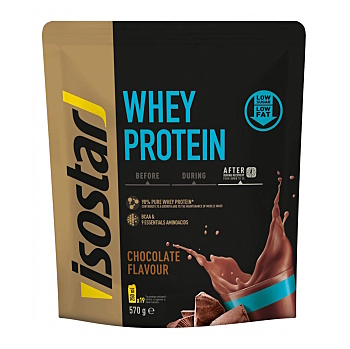 ISOSTAR Whey proteín prášok čokoláda 570 g (Proteínové nápoje)