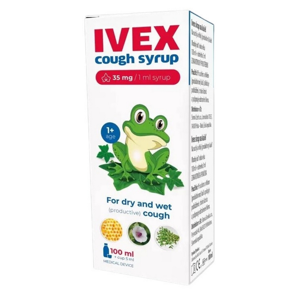 E-shop IVEX Sirup na kašeľ 100 ml
