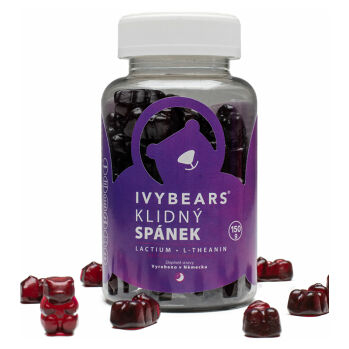 IVYBEARS Restful vitamíny pre lepší spánok 60 kusov (Na spánok) - Viaczložkové