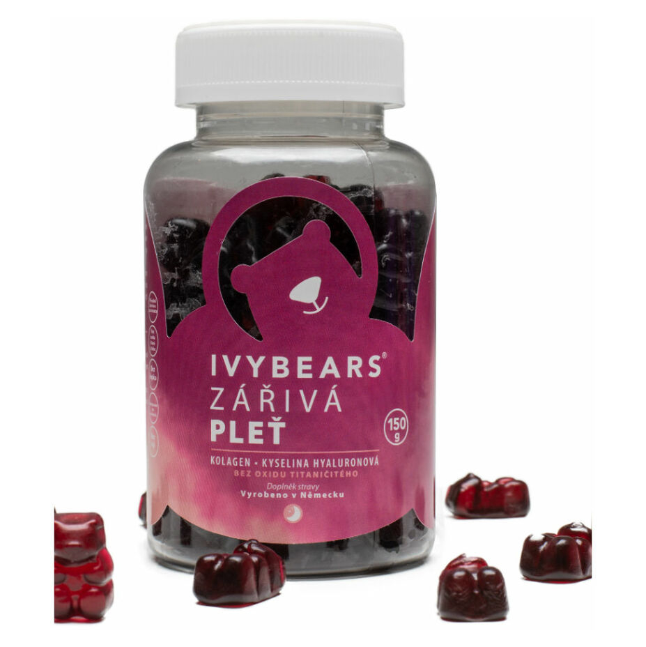 IVYBEARS Vibrant Skin vitamíny pre žiarivú pleť 60 kusov