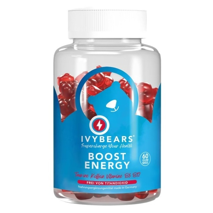 IVYBEARS Boost energy vitamíny na energiu 60 kusov