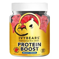 IVYBEARS Protein boost vitamíny pre zlepšenie výkonu 60 kusov