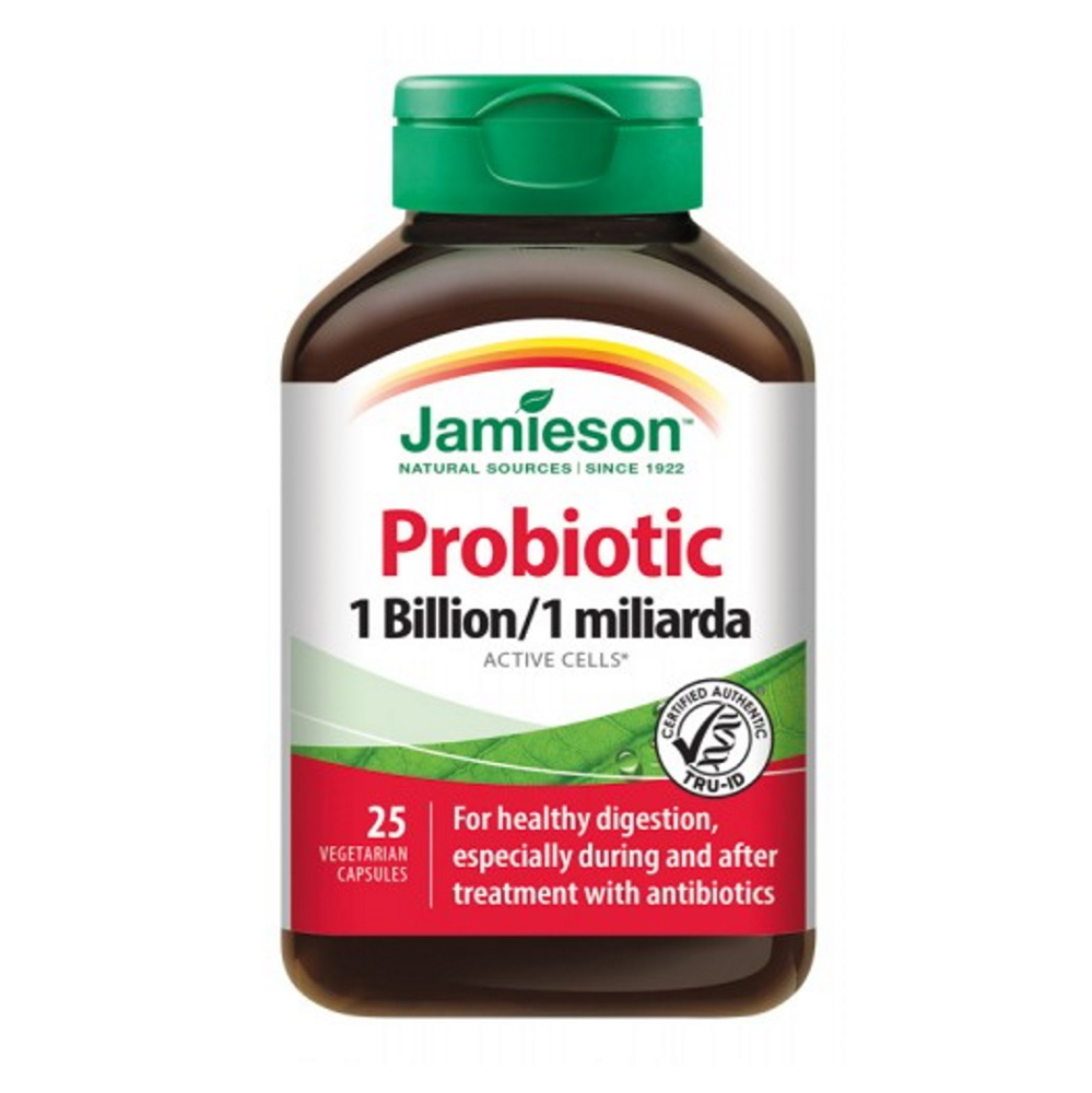 JAMIESON Probiotic 1 miliarda 25 kapsúl