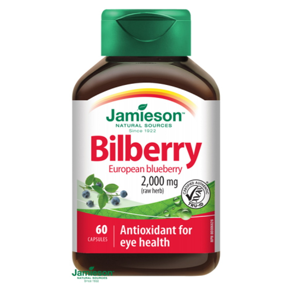 Jamieson Čučoriedky 2000 mg 60 cps. kúpite na Mojalekaren.sk