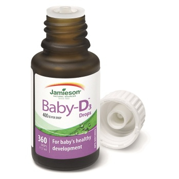 JAMIESON Baby-D vitamín D3 400 IU kvapky 11,7 ml