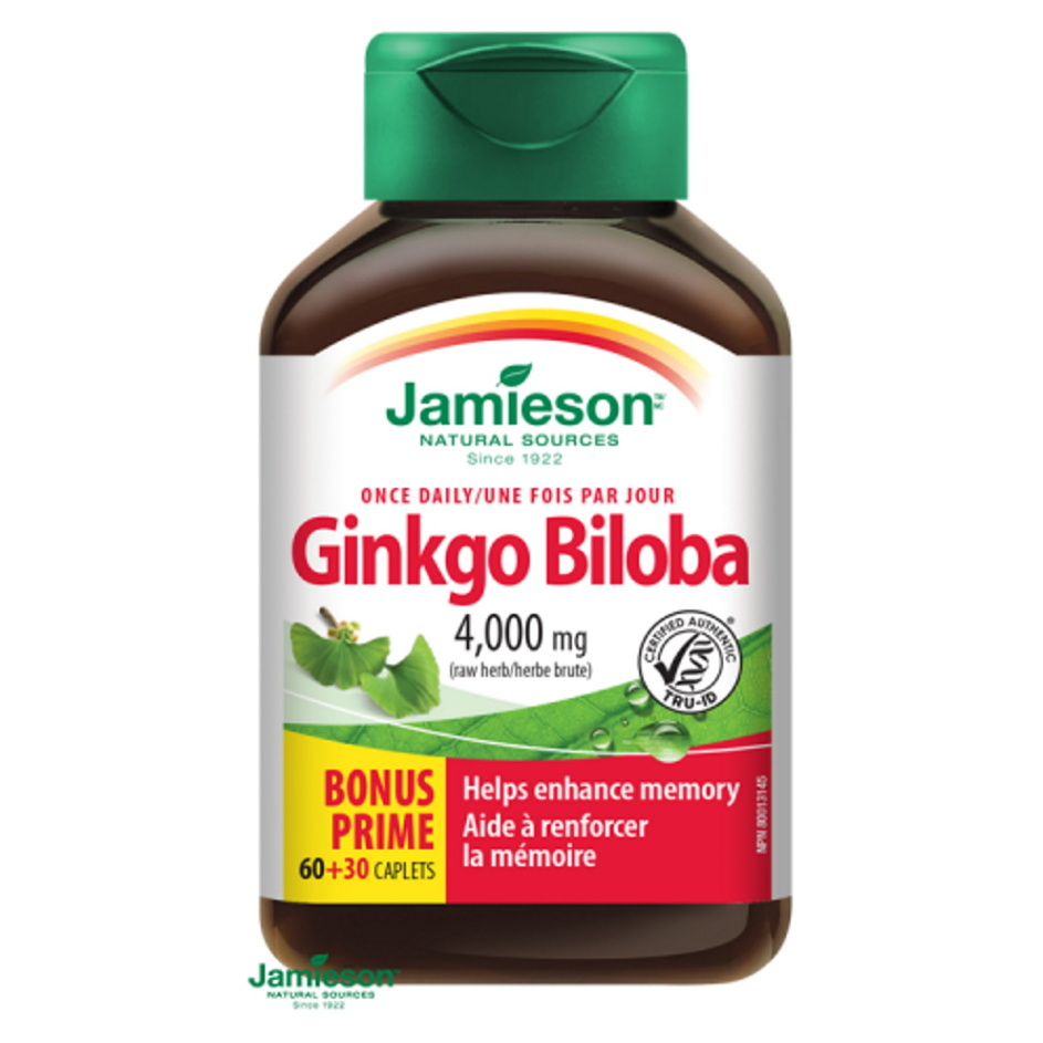 Jamieson Ginkgo Biloba 90 tbl kúpite na Mojalekaren.sk