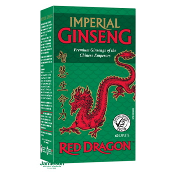 JAMIESON Kráľovský ženšen Red Dragon 500 mg 60 tabliet