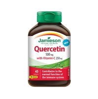 JAMIESON Quercetin 500 mg s vitamínom C 250 mg 45 tabliet