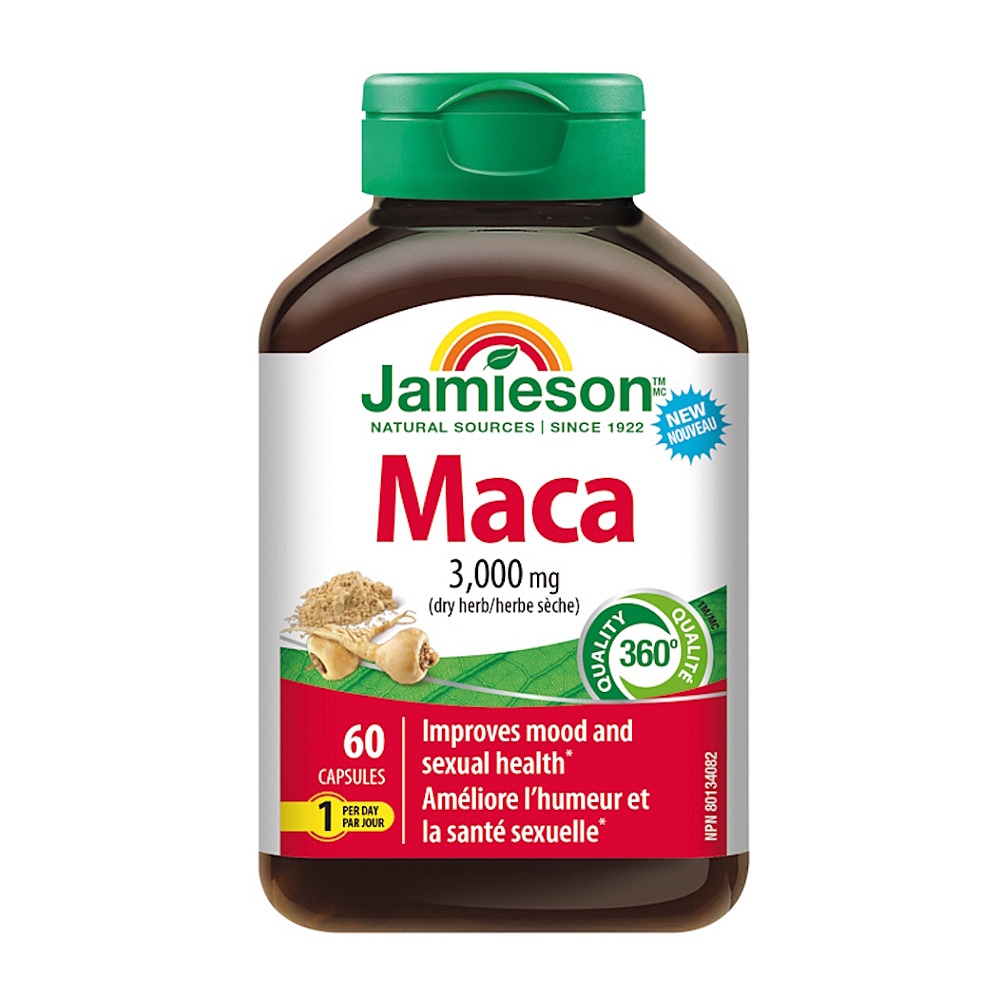 E-shop JAMIESON Maca 3000 mg 60 kapsúl