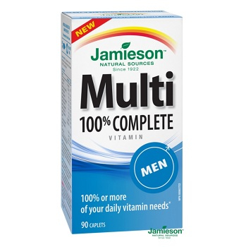 JAMIESON Multi 100 % COMPLETE pre mužov 90 tabliet