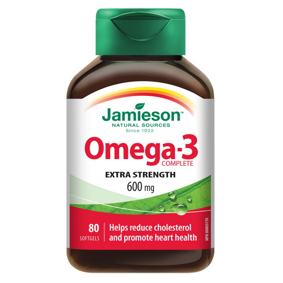 Jamieson Omega-3 Complete 80 kapsúl kúpite na Mojalekaren.sk